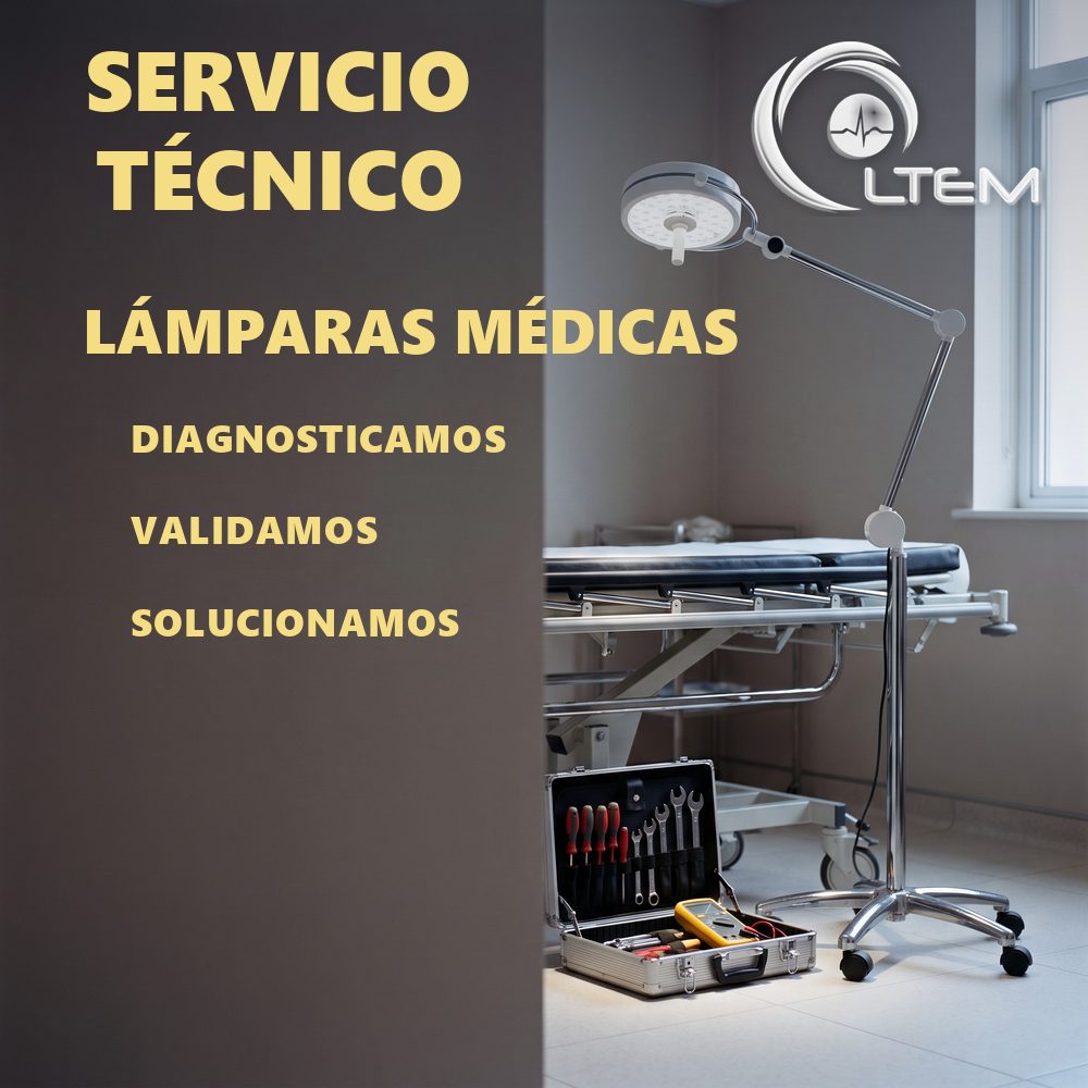 Servicio técnico de LTEM a lámparas médicas