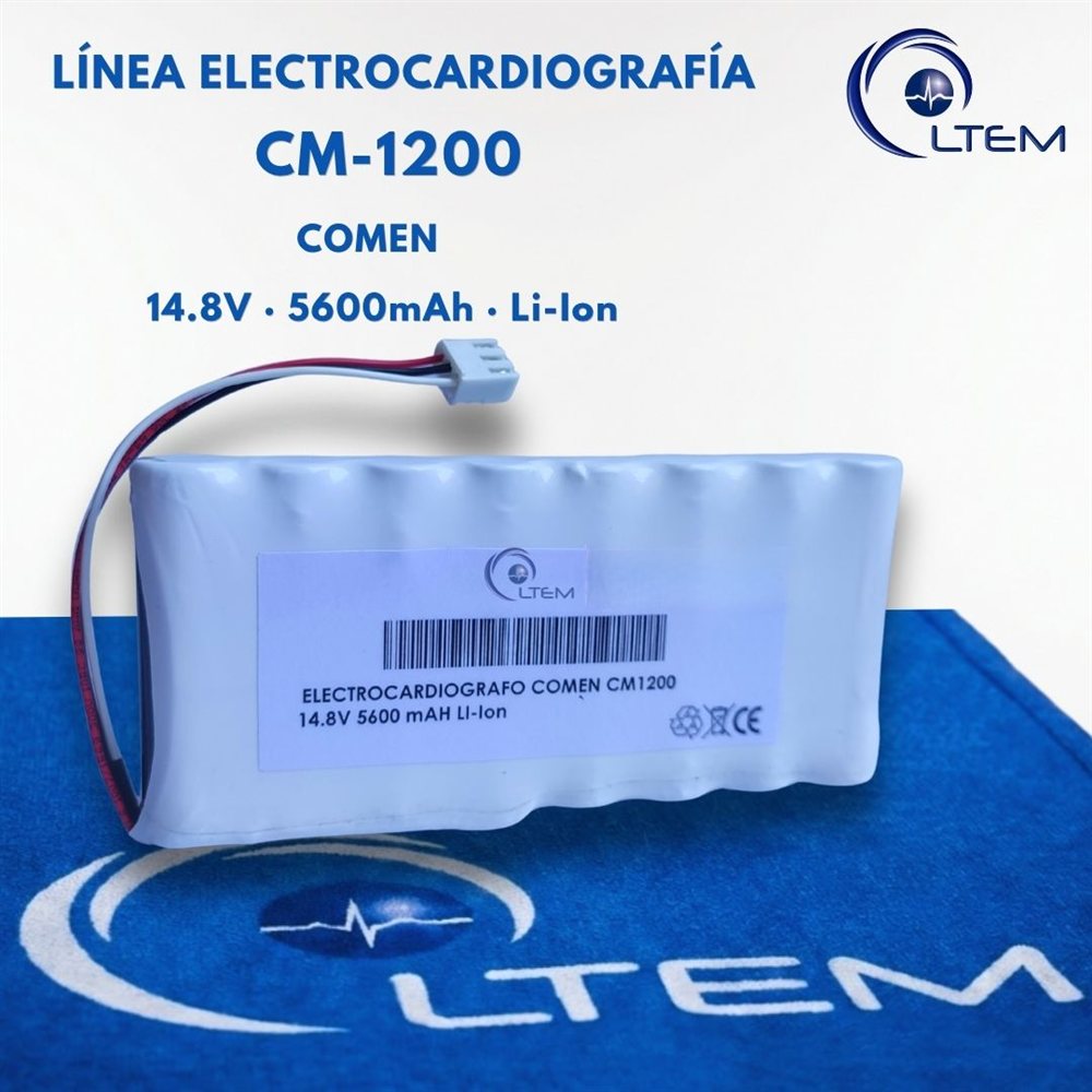 Batería para Comen CM-1200 para electrocardiógrafo Comen CM-1200