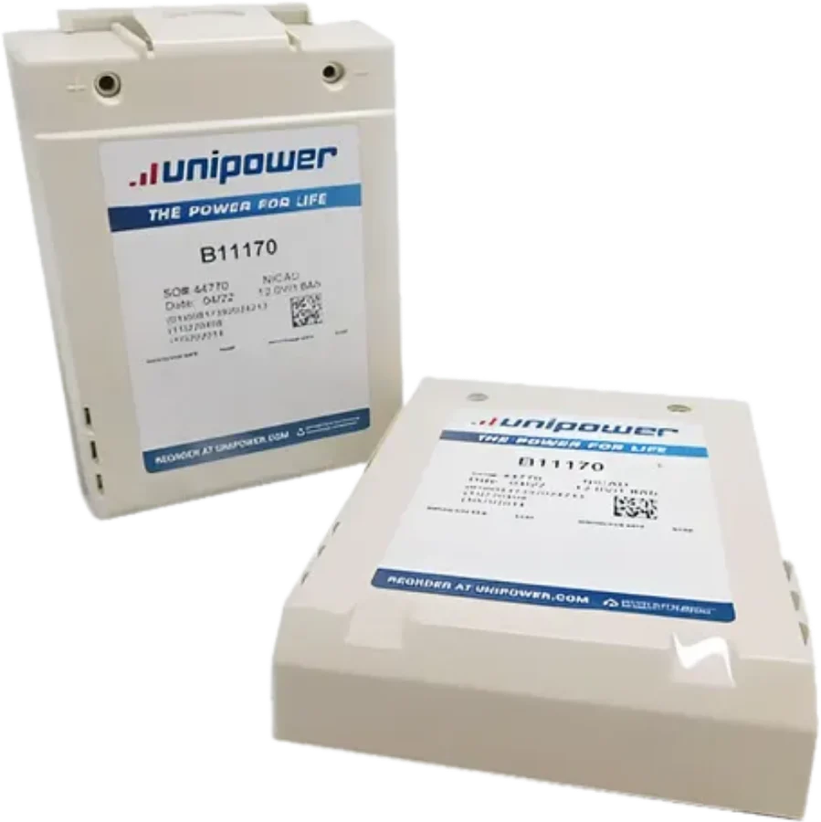 Batería B11170 para desfibrilador LIFEPAK 10, 11 y 12, foto real sin fondo