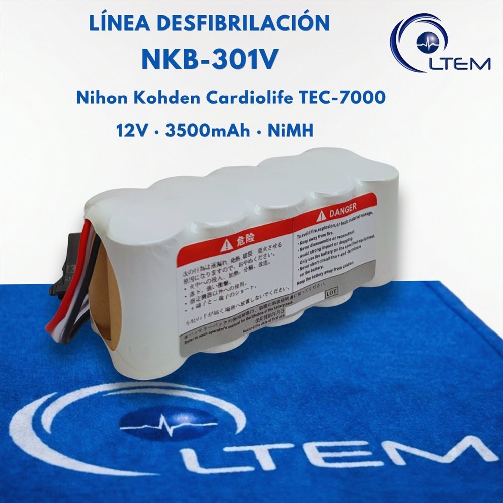 Batería NKB-301V vista 2