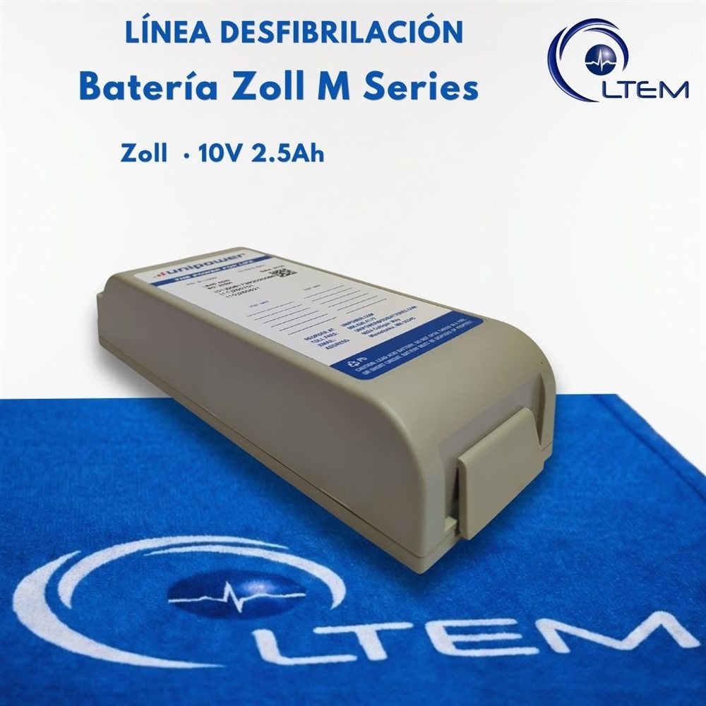 Batería para ZOLL M Series vista 2
